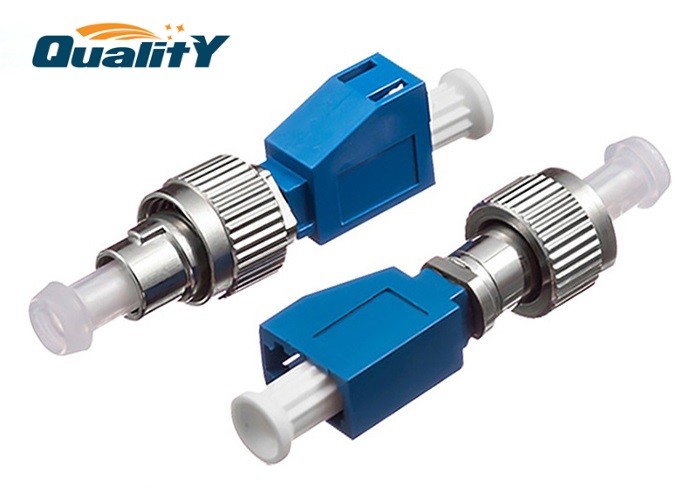 FC Male - LC Female Plastic Coupler Excellent Temperature Stability