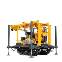 Crawler Mounted 130m Well Drilling Rig Diesel Borehole Small Air Hydraulic