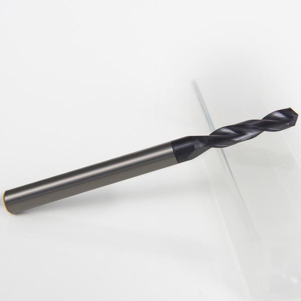 Carbide Round Shank Drill Bits With Titanium Nitride Coating