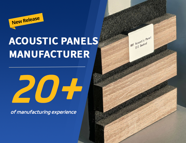 High Performance Moisture Resistant Acoustic Board Panels With Balanced Sound Control