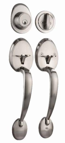 Entrance Handle Lock with Backset 60mm Deadbolt Single Cylinder Keyway Yale