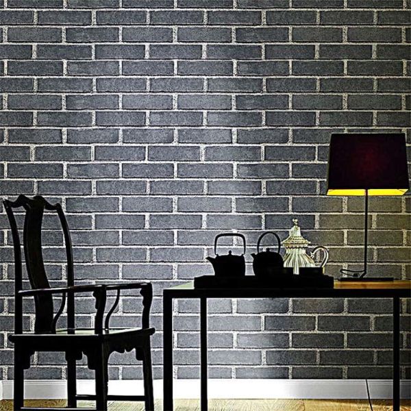 PVC Self Adhesive Wallpaper Sticker Roll Waterproof Wall Paper Home Decoration