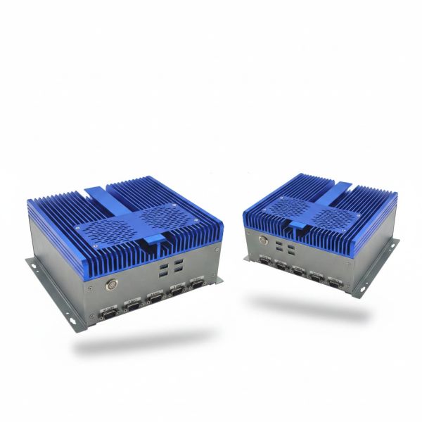 Fanless Embedded Computer Intel Core I3/I5/I7 256GB Dual Ethernet COM Parallel Port 2x DDR4 SO-DIMM Factory Automation
