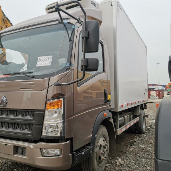 Стоградусная коробка Холодильника Коробки Van WD615.62 Reefer для грузового пикапа