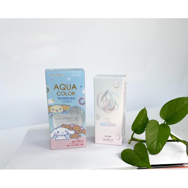 Pâte dentifrice de carton de la serrure 0.70mm Papier d'emballage d'individu d