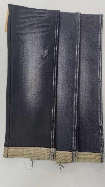 Peso pesado 11 oz Azul Gris con ancho completo 187-190cm construcción 10+10 No elástico tejido de denim JSD3354 al por mayor
