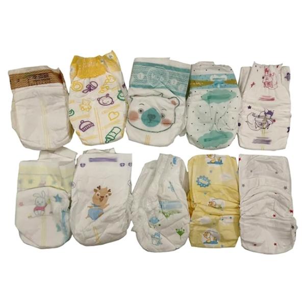 Baby Diaper Wholesale Baby Goods Nappy Super Soft Disposable Absorption Diapers