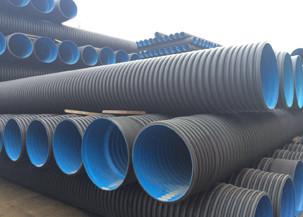 DN160 8 Inch Double Wall Corrugated Hdpe Drain Pipe
