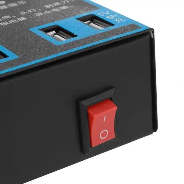 1500 Watts Car Power Inverter With 4 Usb Port Power Inverter Dc 12V To 110V 220V Ac Car Charger Car Power Inverter