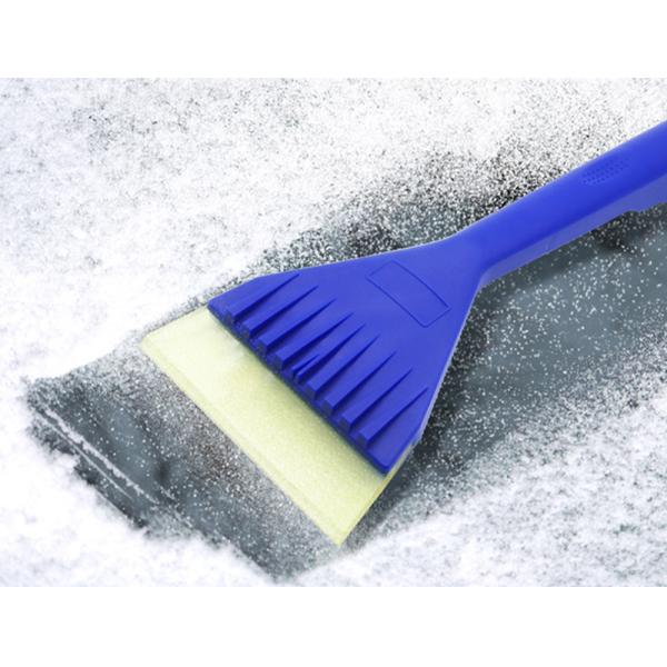 Logotipo personalizado 33cm Car Ice Scraper goma de acero inoxidable para conducir en invierno