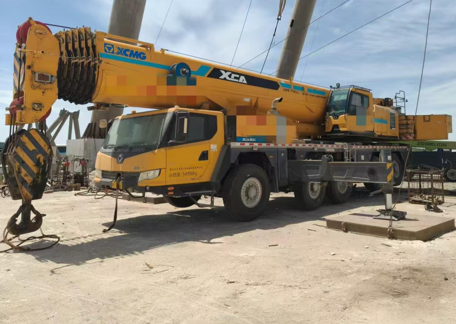 May 2020 XCMG XCA220 all-terrain crane 73m main boom, 74 tonne counterweight