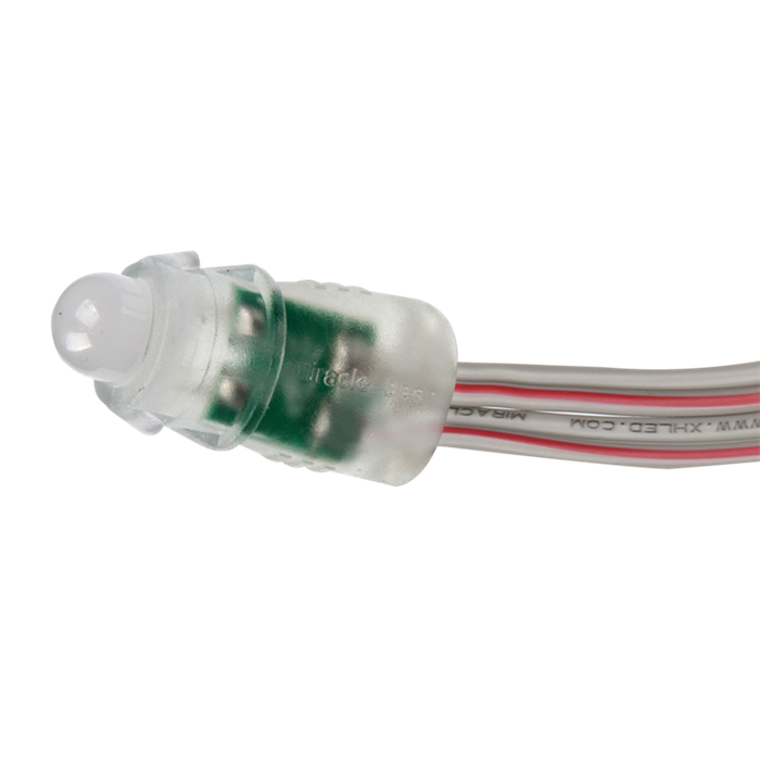 DC12v IP67 12mm привело света Rgb DMX512 строки пиксела для украшения праздника