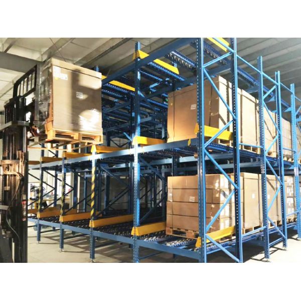Gravity racking  Pallet flow rack