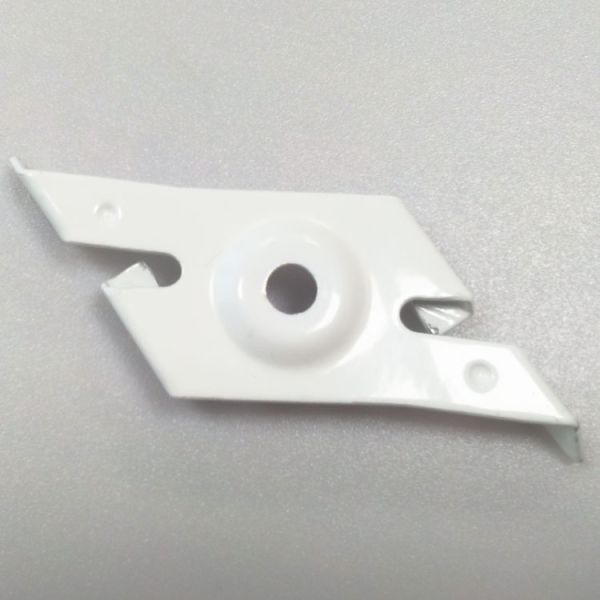 OEM Light Fitting Ceiling Black Suspended Fixings T bar Ceiling Clip with Hook Ceiling Attachments