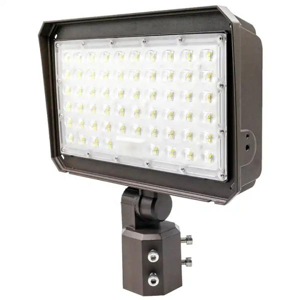 Luz de inundación LED de 80W 100W IP65 a prueba de agua 100-277Vac DLC ETL certificado