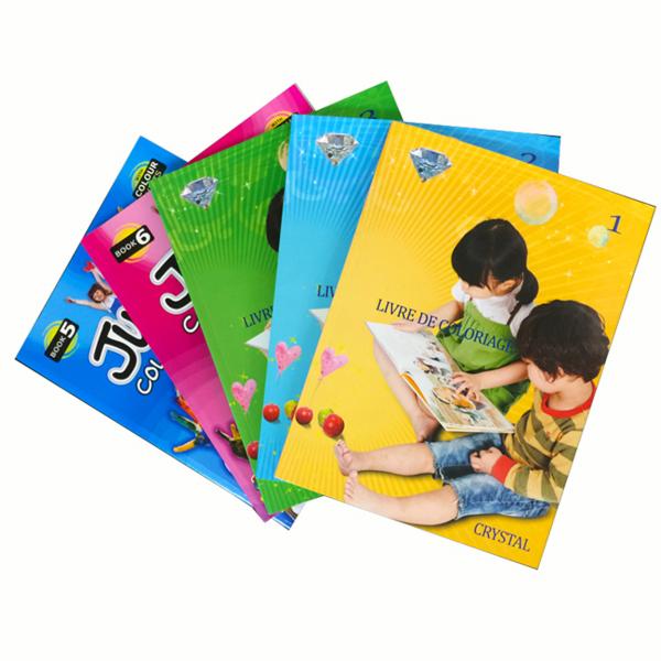Glossy Lamination Personalised Stationery Gifts Kid' S Color Filling Book