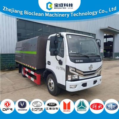 7.3TONS 2100L 2.1m3 Guardrail Cleaning Truck With Two Way Cleaning