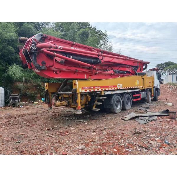 2020 грузовик монтированный насос 56м бетонный бум насос бетонный насос грузовик с цилиндром