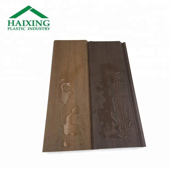 Стенные панели из ПВХ водостойкие деревянные пластмассовые композитные внешние 3D пластиковые стенные панели