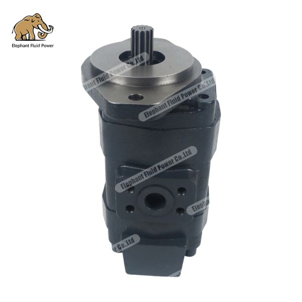 Double Gear Pump 14561971 Iron Cast for Volvo EC330B EC360B EC360C Excavator with 100% Interchange and One Year Warranty