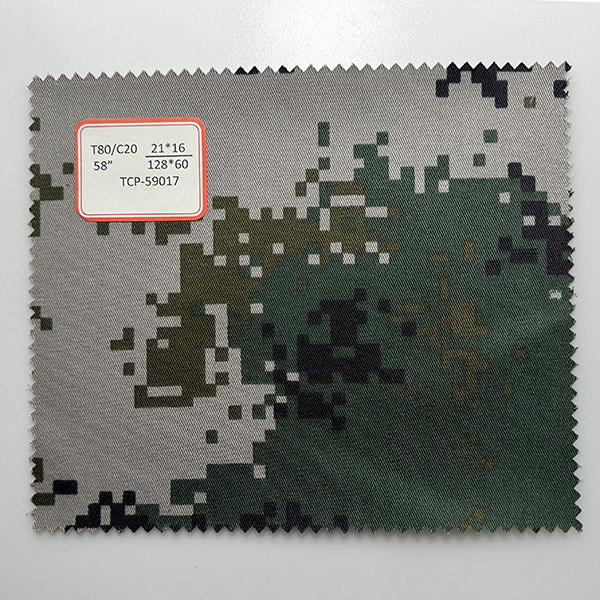 Ocean Jungle Work Fabric Outdoor Clothing Camouflage Fabric 21X16 120X60