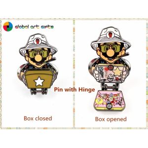 Супер Марио Мультсериал Приключитель Уникальный Застегнутый Лаппель Пин