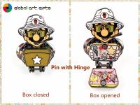 Super Mario Cartoon Adventurer Une épingle unique à charnière