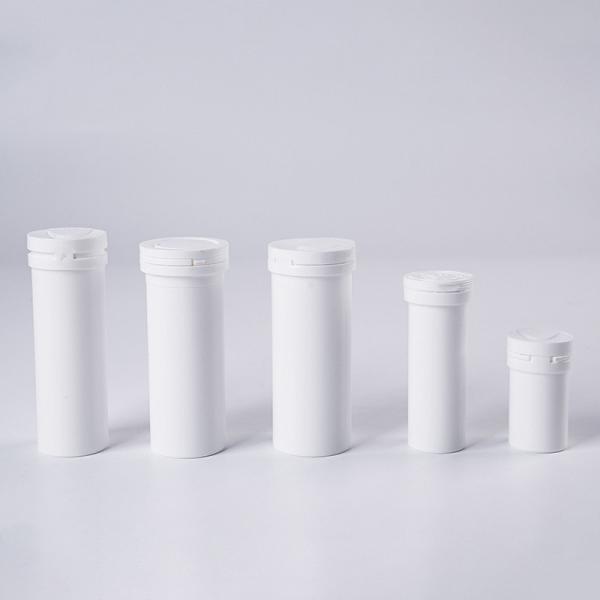 Manipulation de surface mate Tubes de comprimés effervescents vides sur mesure pour les pilules de vitamine C