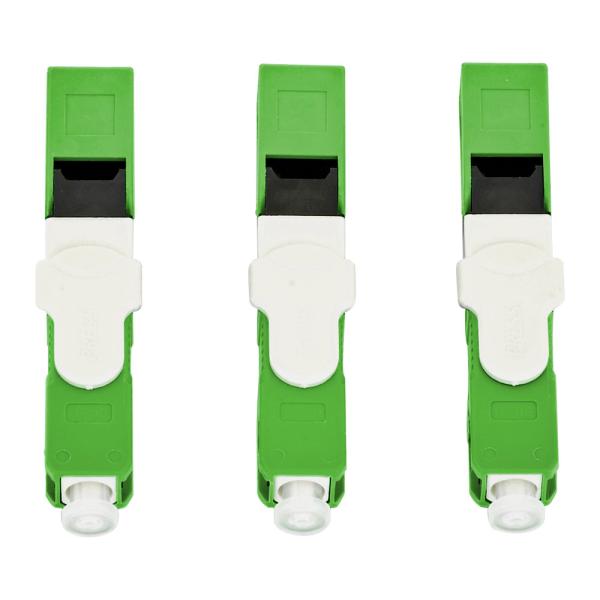Fiber Fast assembly Connector, cable to fiber optic adapter single mode