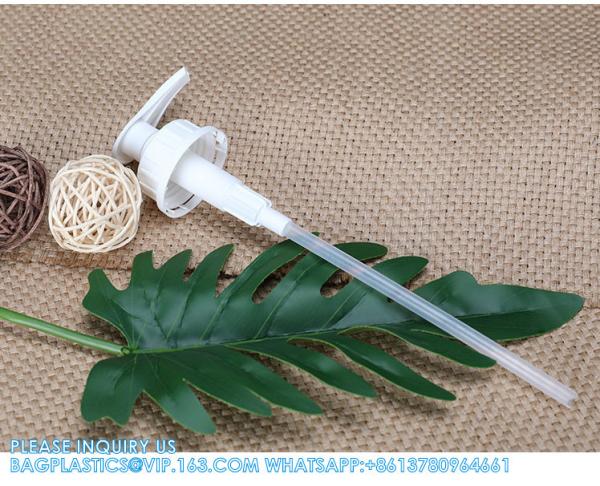 1L Plastic HDPE Bottle For Shampoo Hair Liquid Packaging With Pump Lid PUMP SPRAYER Plastic Screw Cap