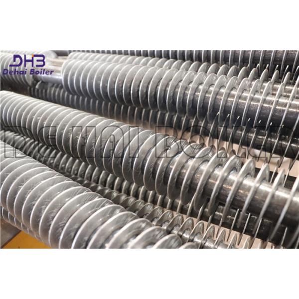 Carbon Or Stainless Steel Solid Fin Tube Boiler Accessories 1 Year Warranty