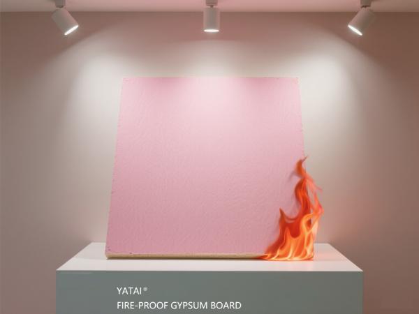 Moisture Resistant Fireproof Gypsum Board Easy Install Sound Insulation