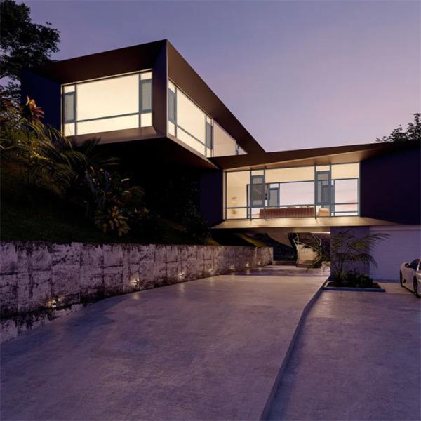 Modern Design Superior Aluminum Casement Glass Windows With SKATE Original Hardware