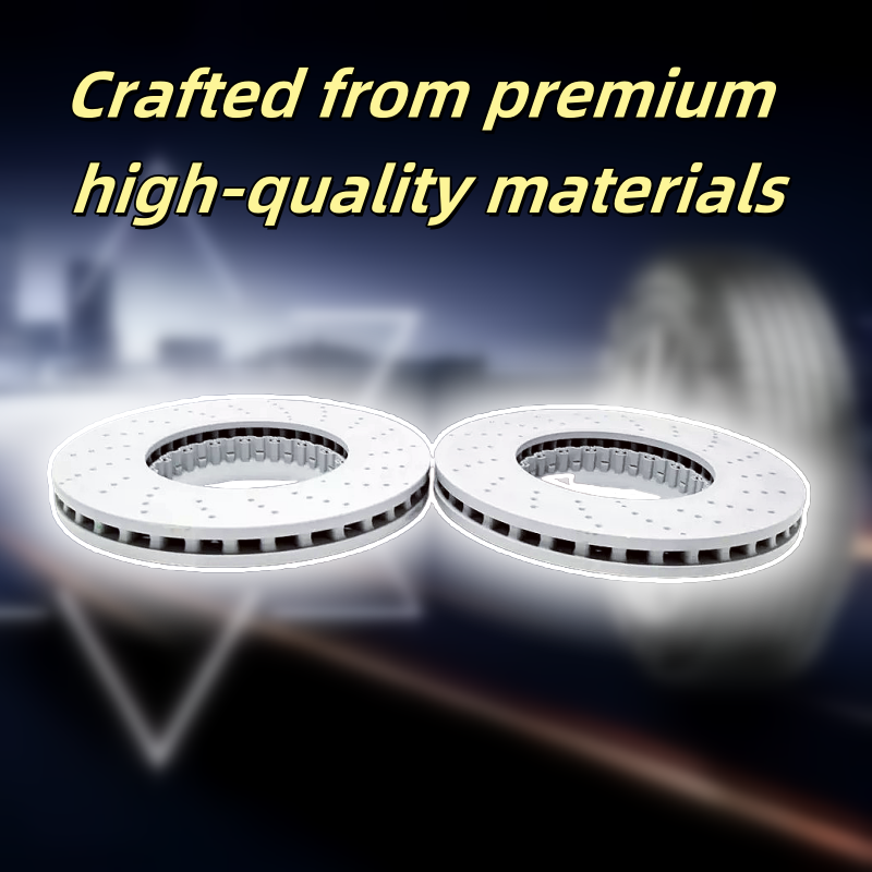 Front Slotted Brake Rotors A0004212312 Auto Front Brake Disc Rotor For Mercedes Benz W205 C43 C450 AMG W213 E300 E400 E43 X253 GLC300 Premium