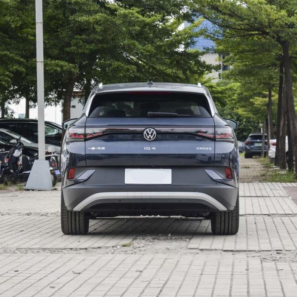 Черный 5-местный внедорожник Использованный Volkswagen ID. 4 Crozz Pure Plus Электрический автомобиль Автомобильный EV