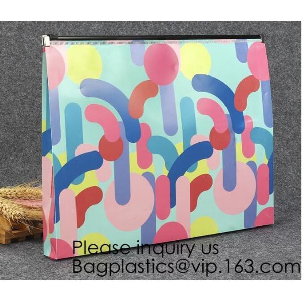 Stand Up Pouch Bag Type And Screen Printing Surface Handling EVA Zip Lock Bag,Underwear Zip lockk EVA Underwear Packaging