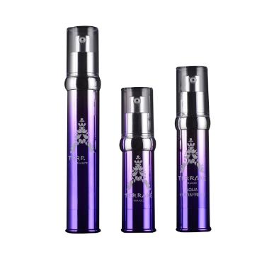 ABS Material Airless Pump Bottle Cosmetic Packaging 15ml 20ml 30ml (MC-201)