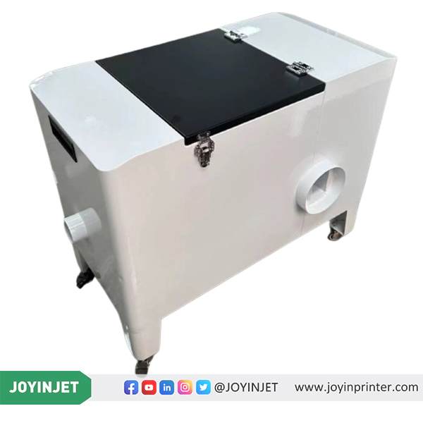 Secoueur de poudre DTF avec système de filtration avancé