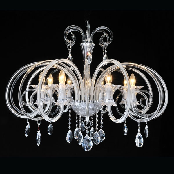 Venetian glass chandelier dining room Foyer Lighting (WH-CY-92)