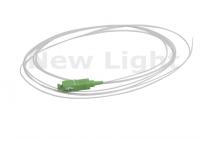 cordón de remiendo de la fibra del solo modo de la coleta del SC del diámetro de la longitud los 0.9MM del 1.5M para la red de área local
