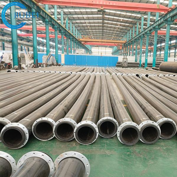 Dredging Mining UHMWPE Pipe For Sand Mud Dredging Ultra Wear Resistant Plastic Tube