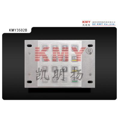 FCC Interactive Kiosk Metal Keypad 87.5×91.5mm Cash Machine Pin Pad