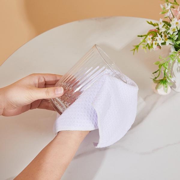 380G White Sublimation Waffle Towel Sublimation Textile Blanks Excellent Absorbency