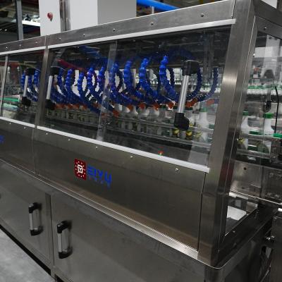 Clip On PET Glass Bottle Washing Cleaner Machine Rinser 3kW