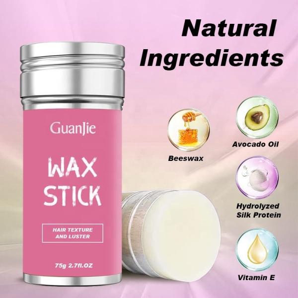 Hair Type All RINSE-OFF Strong Hold Styling Hair Wax Stick for Smooth Flyaway Hair