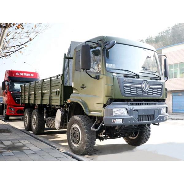 Dongfeng 320HP Euro6 caminhão de carga 6x6 chassi com tração integral 6 rodas caminhão 6X6 diesel