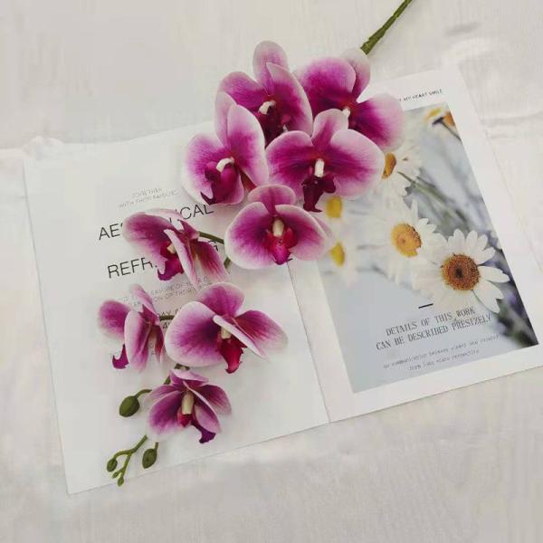 Simulated Phalaenopsis wedding backdrop decoration ornaments