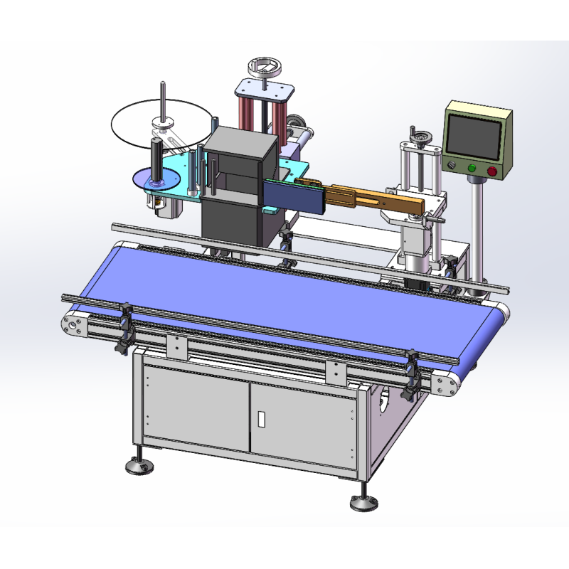 Industrial Package Labeling Machine For Bottles Printing Pharmaceutical Grade