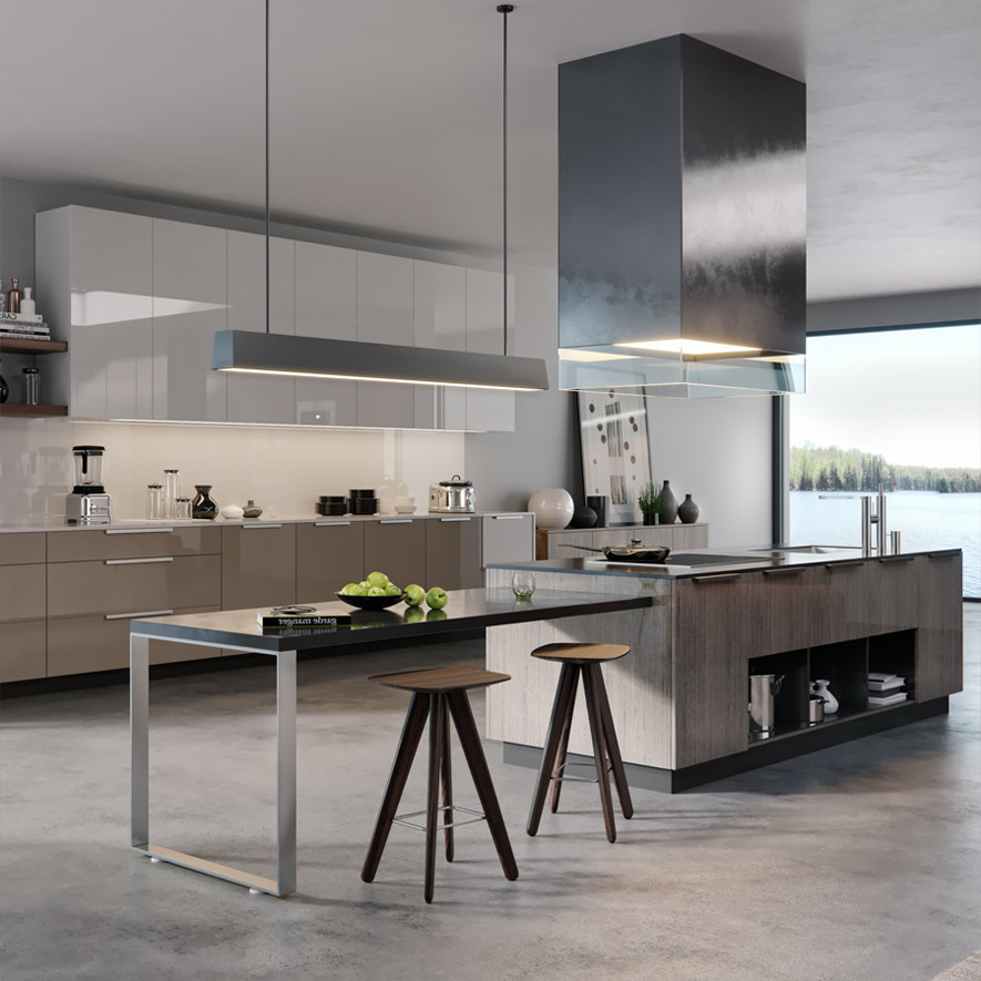 American Kitchen Cabinet Sale Complete Furniture with Particleboard Door Material