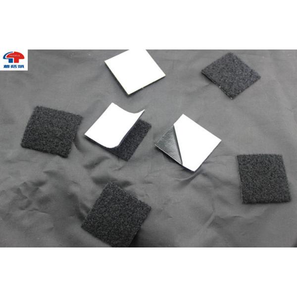 25MM Rubber PSA Self Adhesive hook and loop tape roll For Computer Goods